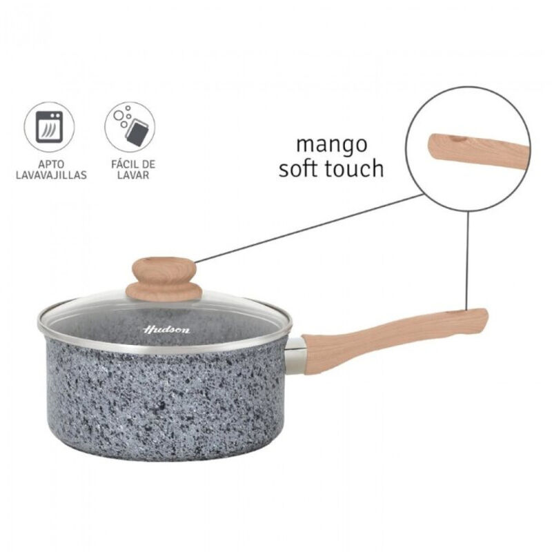 Olla HUDSON 20 cm FGRA10 Aluminio con Tapa de C... image number null