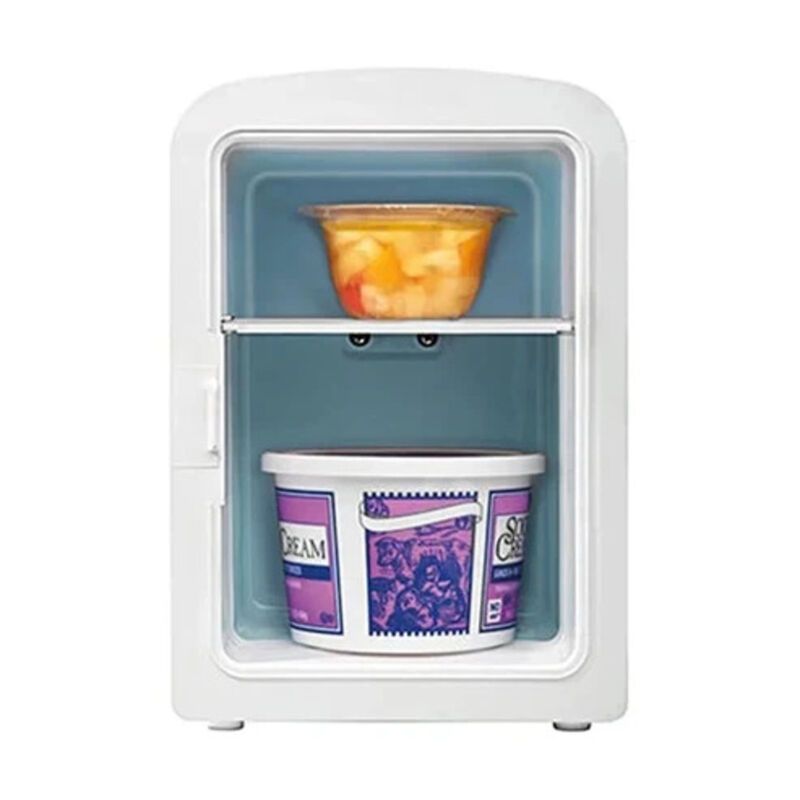 Mini Refrigerador Iceman 4l Blanco Espejo Led F... image number null