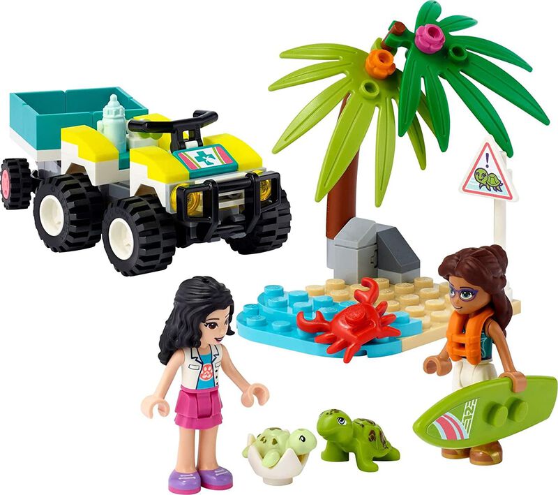 Lego Friends Veh&iacute;culo De Rescate De Tortuga 416... image number null