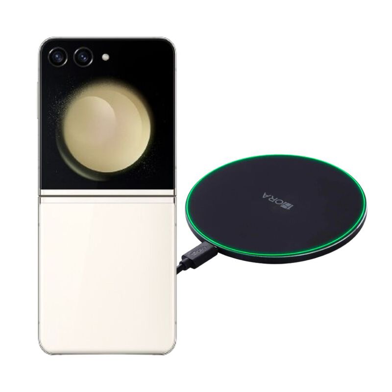 Galaxy Z Flip 5 256GB Crema Reacondicionado + C... image number null