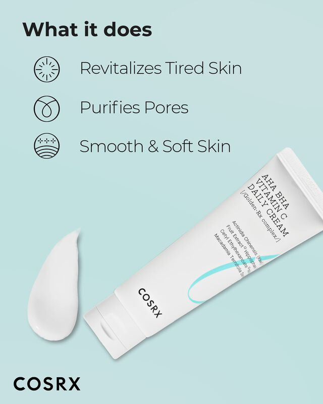 Crema Facial Cosrx Aha Bha Vitamina C Crema Dia... image number null