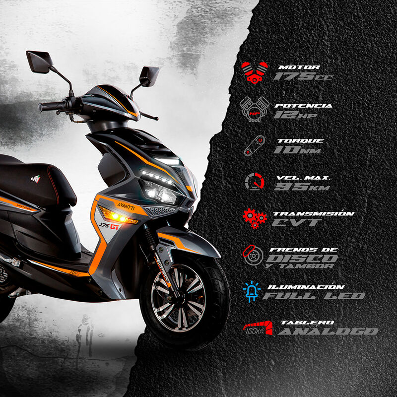 Motoneta Mb Motos Avantti 175 Modelo 2026 image number null