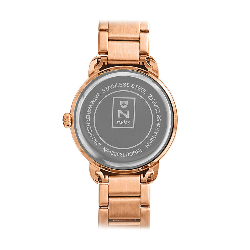 Reloj Nivada Fashion Dama Acero/Dorado Rosa Lis... image number null