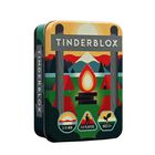 Game Alley Cat Games Tinderblox Con 20 Troncos, 10 Cubos De Ceniza Amarillos Y 10 Cubos De Ceniza Roja