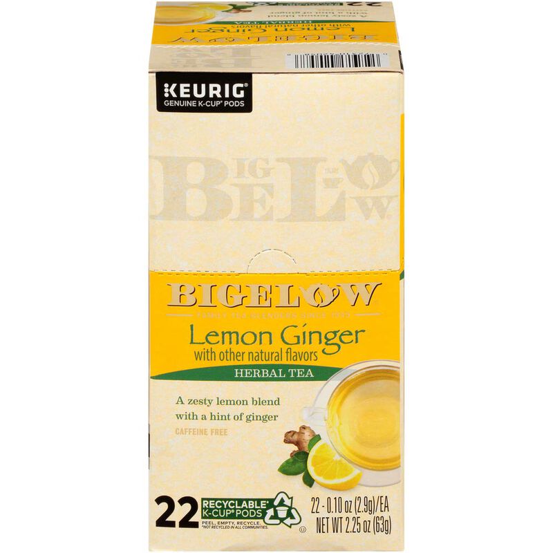 T&eacute; Bigelow Lim&oacute;n Y Jengibre K‑cups 22 Unidades ... image number null