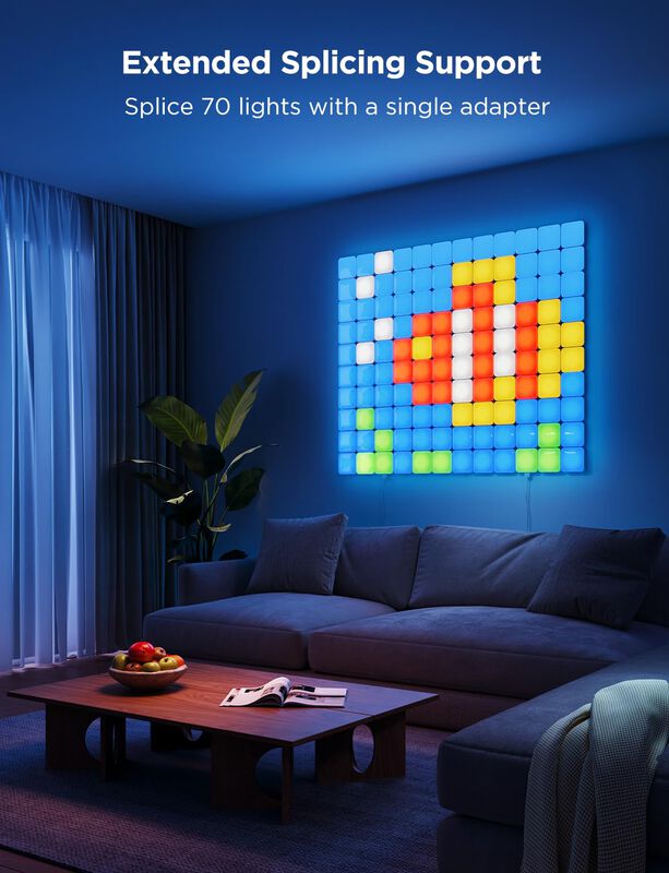 Paneles De Pared Led Govee Minipanel De Luces R... image number null