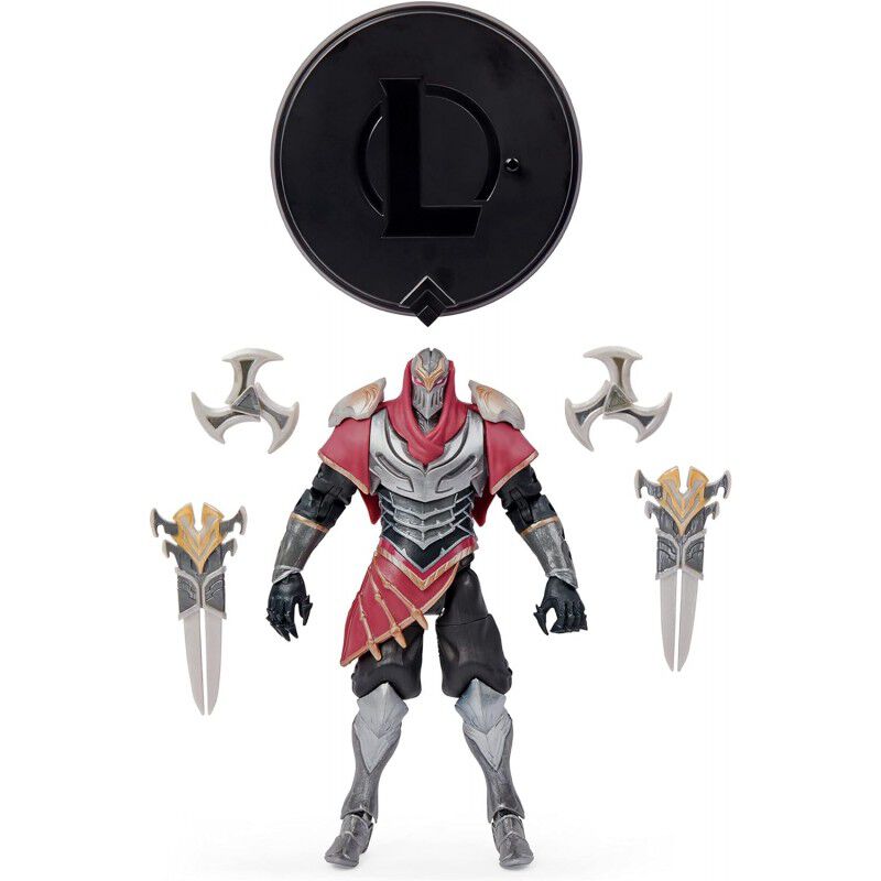Figura Zed League Of Legends Deluxe Articulada ... image number null