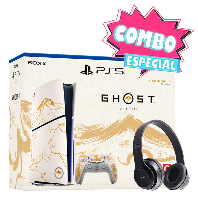 Combo Play Station 5 Slim Fisico Ghost of Yetei... image number null