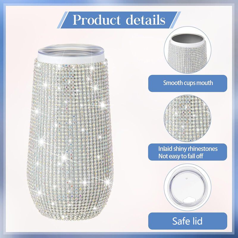 Vaso Tessco For You 355 ml Champ&aacute;n Color Ab image number null
