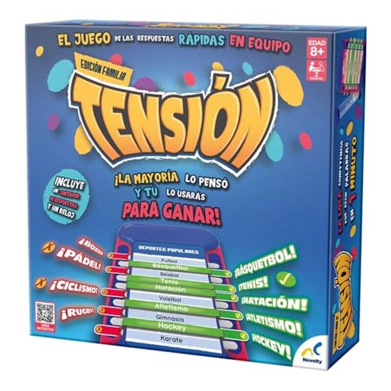Juego De Mesa Tensi&oacute;n Novelty. Edici&oacute;n Familia image number null