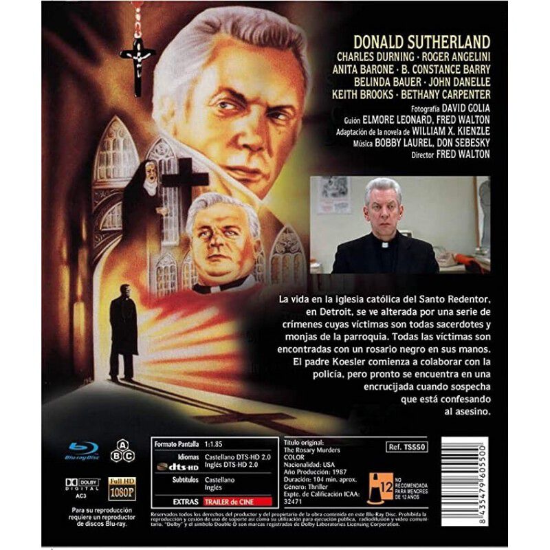 Los Cr&iacute;menes Del Rosario [blu-ray] (1987) The R... image number null