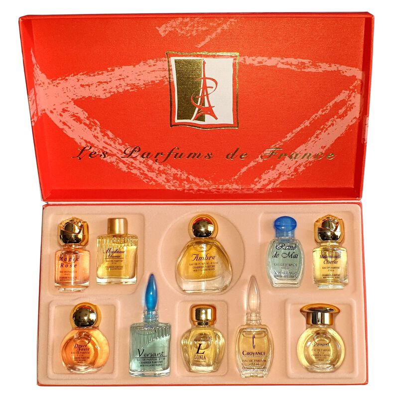 Perfume Charrier Parfums 10 Eaux De Parfum, Caj... image number null