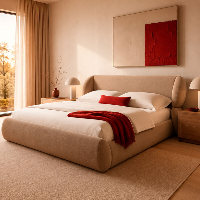 Base Con Cabecera Sahara King Size, Atlas Del D... image number null