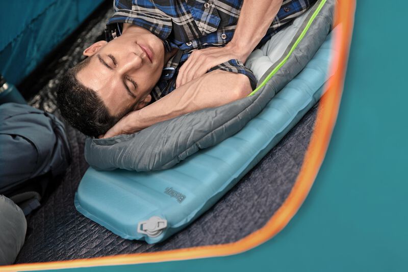 &nbsp;Colchoneta para acampar 1.83mx51cmx5.1cm infla... image number null