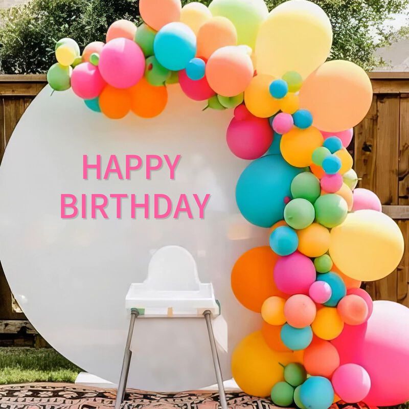 Globos Feyg 30 cm 50 Piezas Multicolor Ne&oacute;n image number null