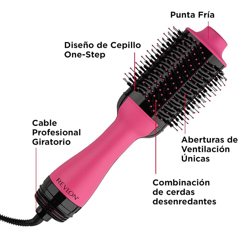 Cepillo Alaciador y Voluminizador Modelo RVDR52... image number null