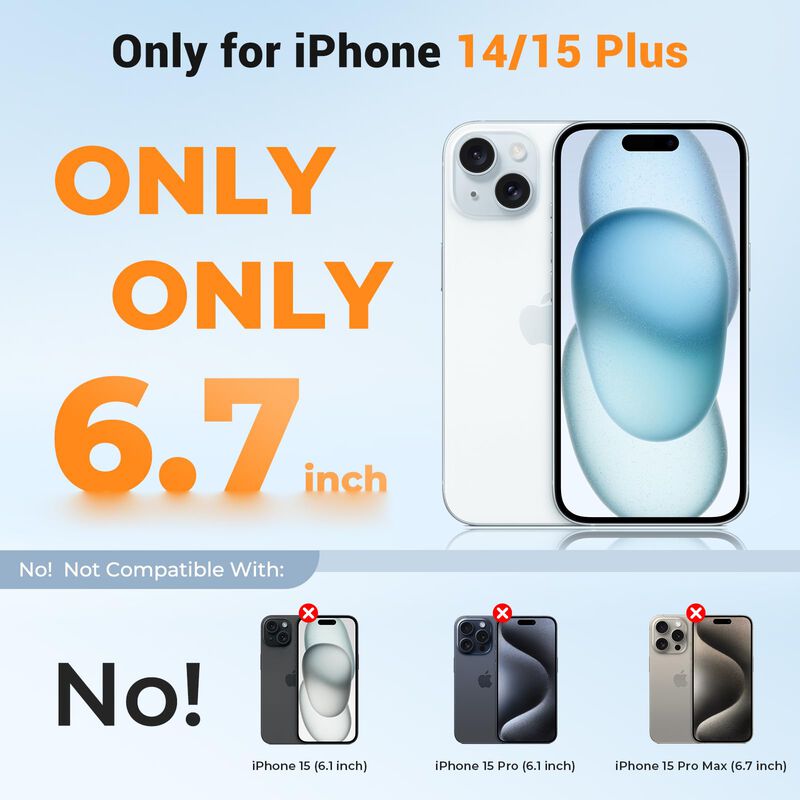 Funda Magn&eacute;tica VNNINK para iPhone 14/15 Plus R... image number null