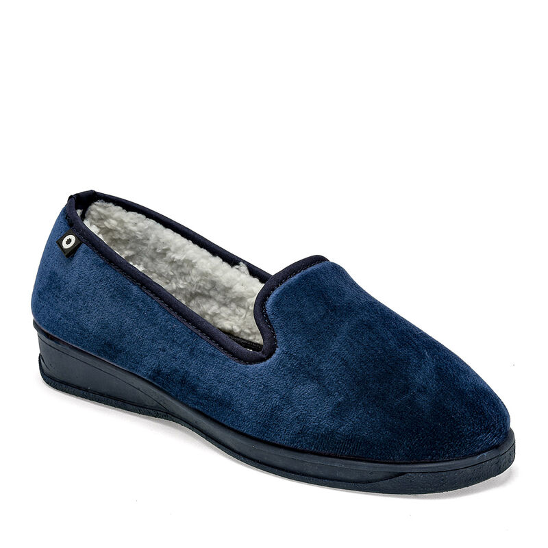 Mora Confort Pantufla para mujer marino image number null