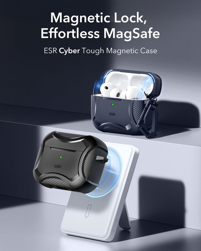 Funda Esr Para Airpods Pro 3 2025 Con Tapa Magn... image number null