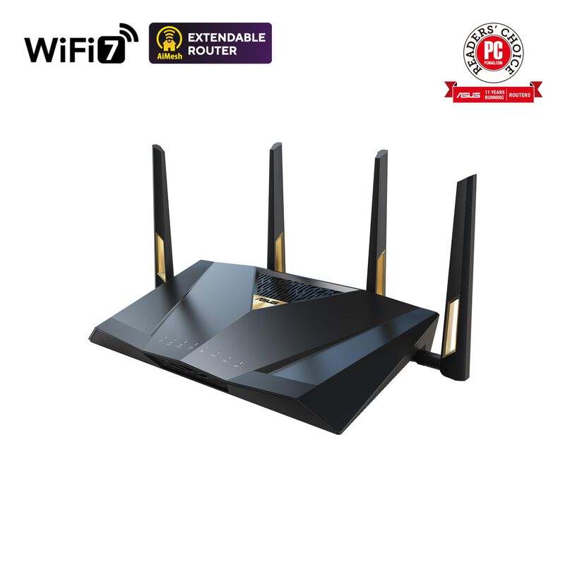Enrutador Asus Rt-be88u Wifi 7 Aimesh De Doble ... image number null