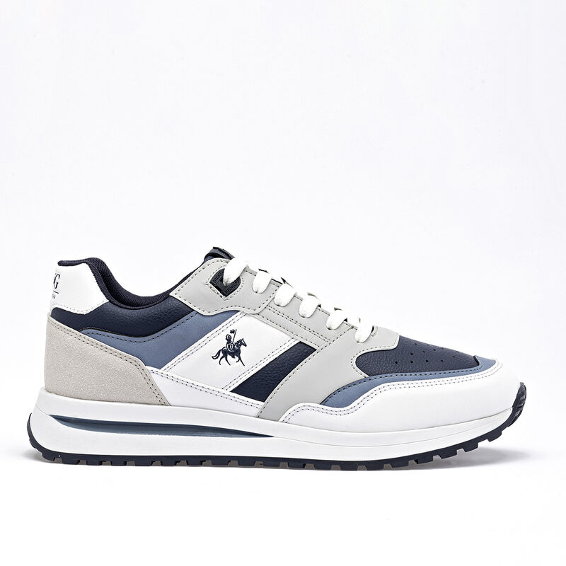 King clasben tenis para hombre azul blanco gris... image number null