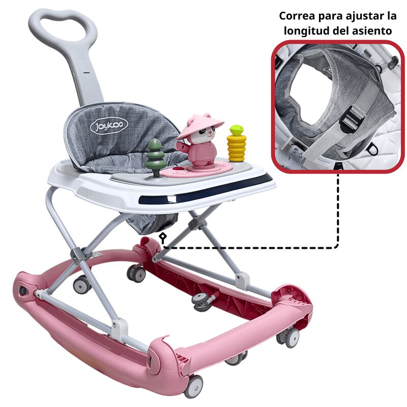 Andadera para Beb&eacute; Mecedora Panda Musical Bast&oacute;... image number null