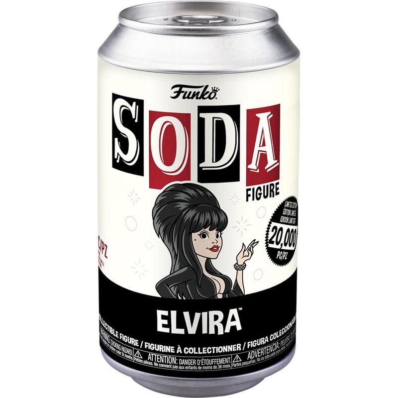 Elvira Vinyl Soda Figura image number null