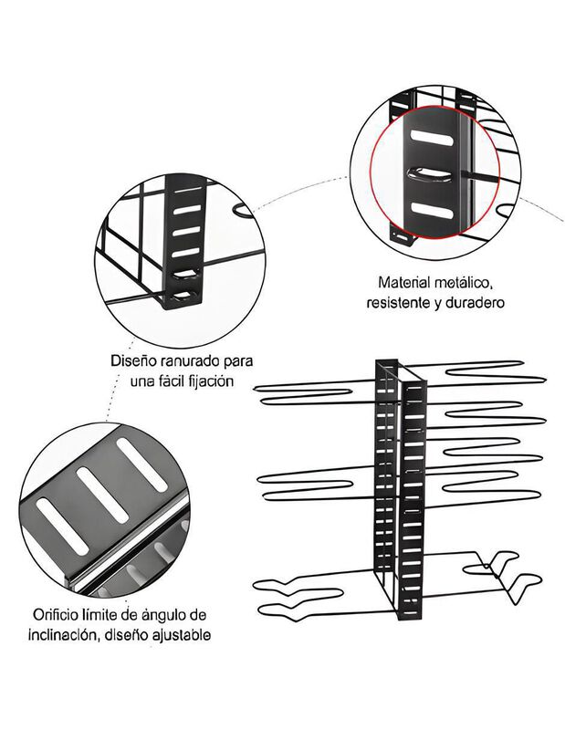 Organizador de utensilios cocina Casa BIU image number null