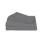Juego de S&aacute;banas Queen Size Spring Air Basic Gris