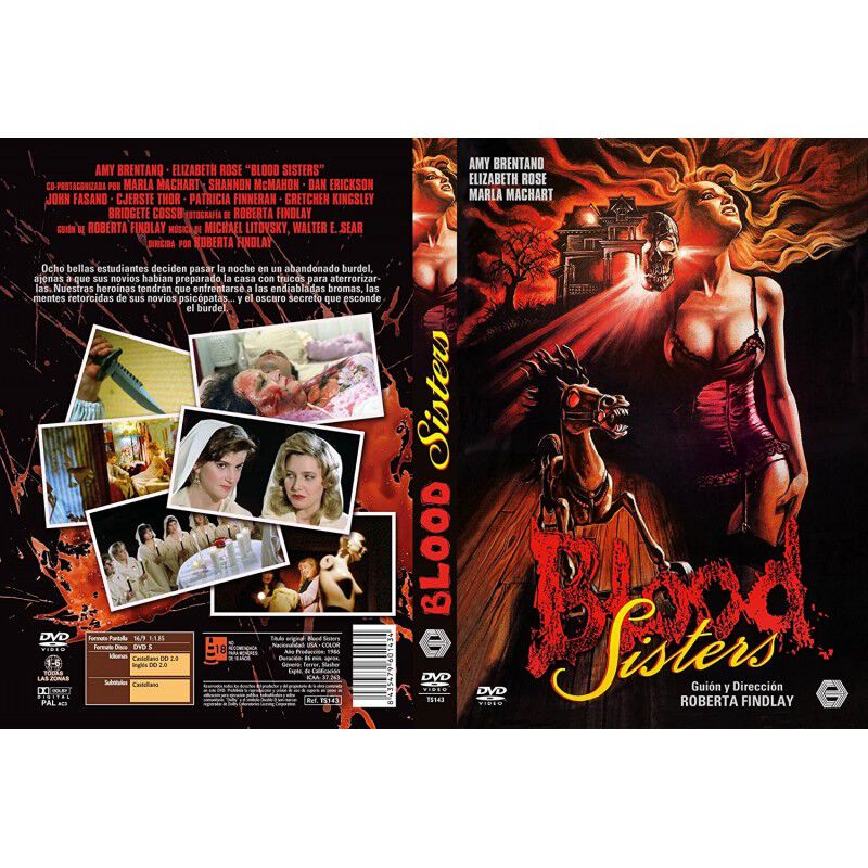 Blood Sisters Dvd 1986 image number null