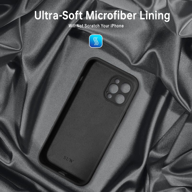 Funda Suw Para Iphone 13 Pro Max, Negra, Con Pr... image number null