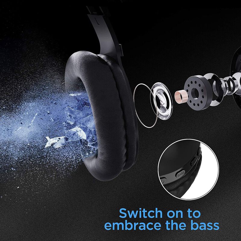 Auriculares Fonus Inal&aacute;mbricos Plegables con Mi... image number null