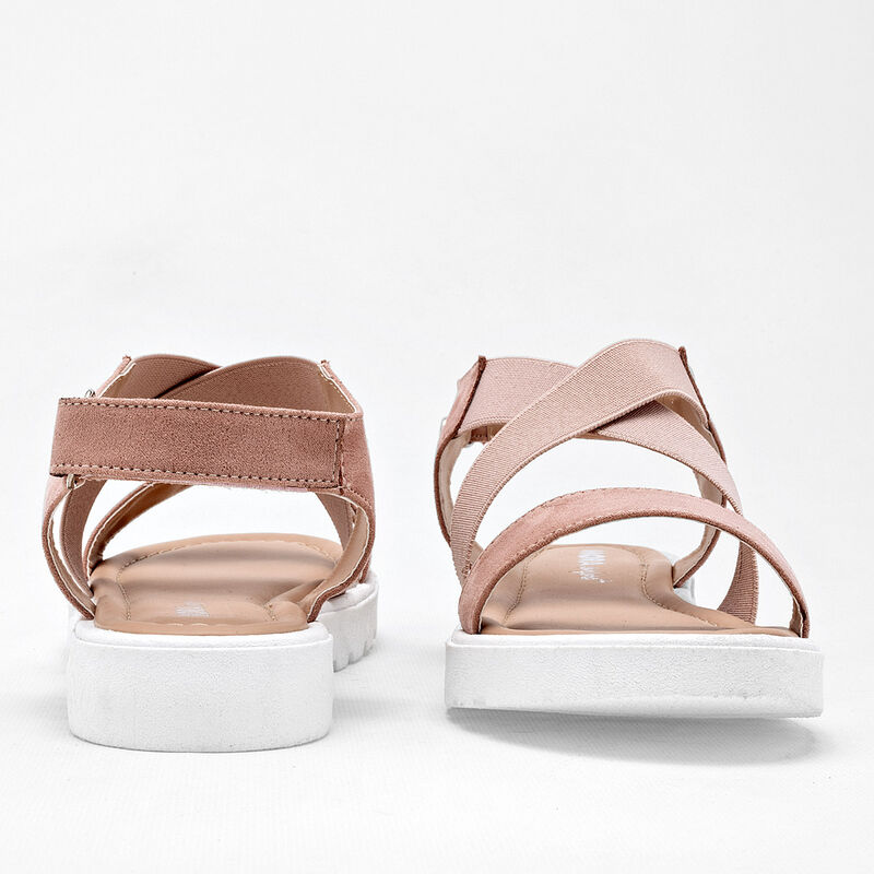 Mora Confort Sandalia para mujer rosa BAJA image number null