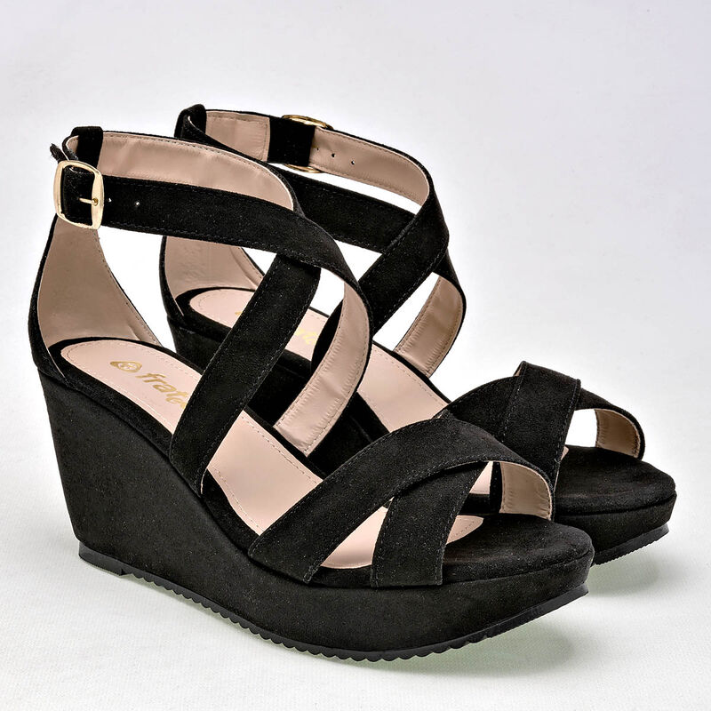 Fratta Sandalia para mujer negro image number null