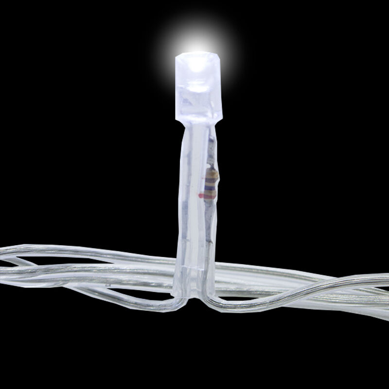 Luces LED Blanca 1200 Led, Cable Transparente 8... image number null