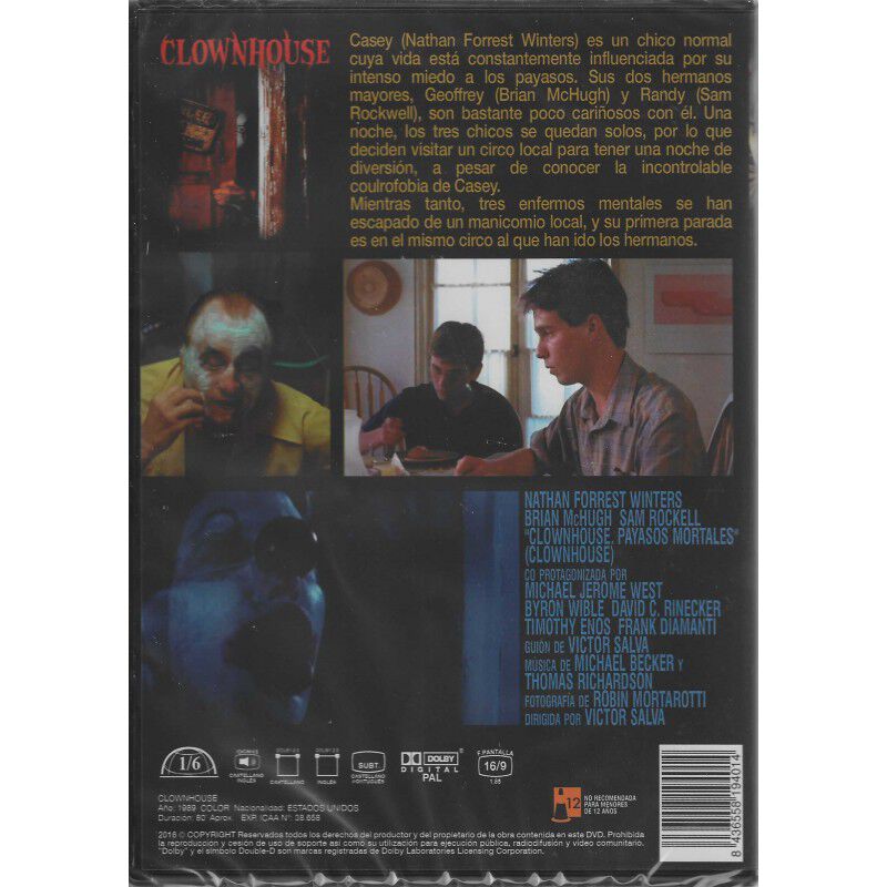 Payasos Mortales [dvd] (1981, 1984, 1989, 2008)... image number null