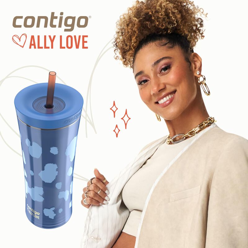 Botella Contigo 591 ml Shake & Go Stellar Jay image number null