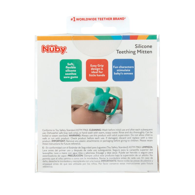 Manopla De Dentici&oacute;n Nuby, De Silicona, Para Be... image number null