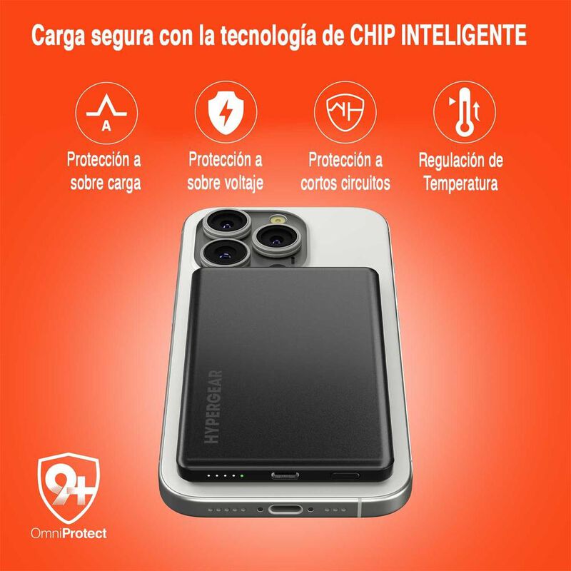 Bater&iacute;a Externa HYPERGEAR Mag 5000mAH Powerbank image number null