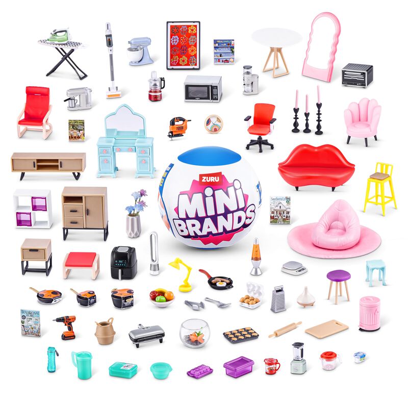 Mini Brands Home Capsule Coleccionables, Paquet... image number null