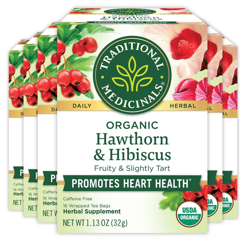 T&eacute; Traditional Medicinals De Espino Y Hibisco -... image number null
