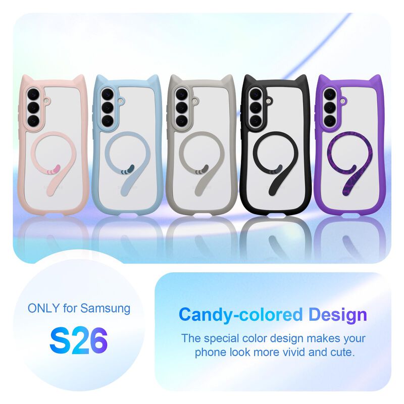 Funda Aigomara Galaxy S26 con Orejas de Gato - ... image number null