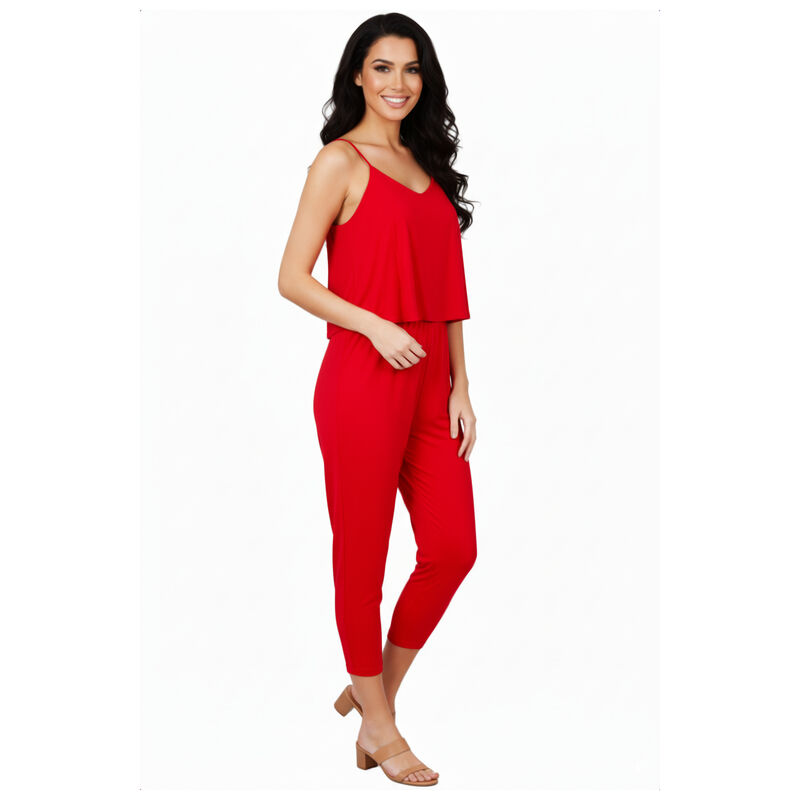 Jumpsuit Rojo Capri  Active USA-Talla Ch image number null