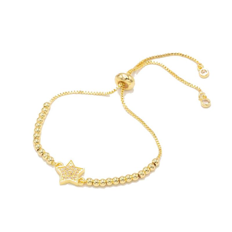 Pulsera con dije de estrella image number null