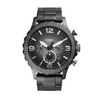 Reloj Cron&oacute;grafo Nate Quartz De Acero Inoxidable De Fossil Para Hombre
