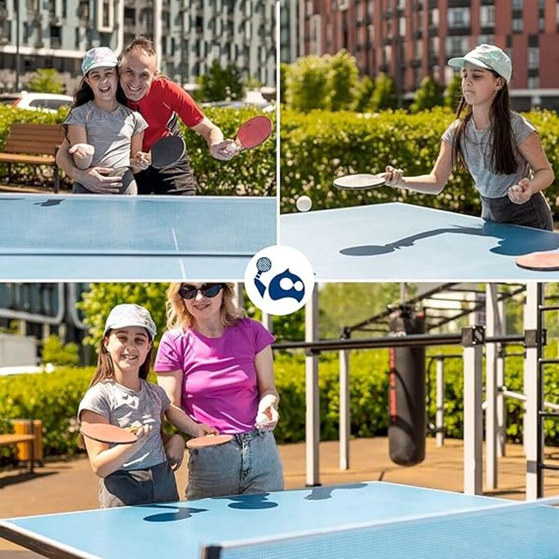 Set de Raqueta y Pelotas Ping Pong Bluelander image number null