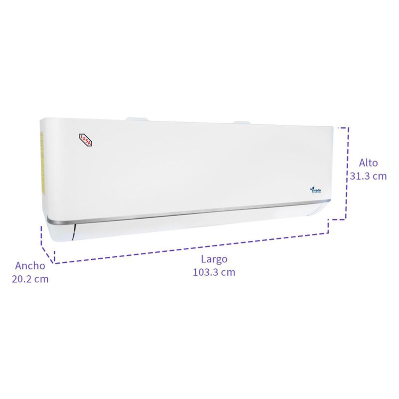 Aire Acondicionado Frio Y Calor 220 V, 2 Ton, I... image number null