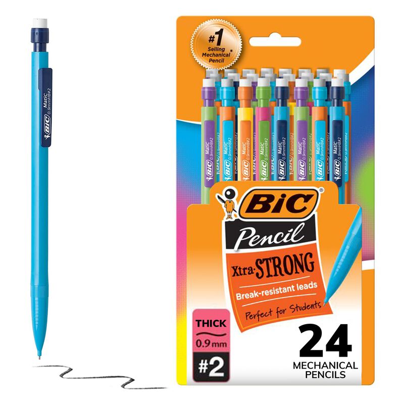 L&aacute;pices Mec&aacute;nicos Bic Xtra Strong De 0,9 Mm, 24... image number null