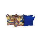 Set 6 Cojines Decorativos Premium Almoda Combinacion E
