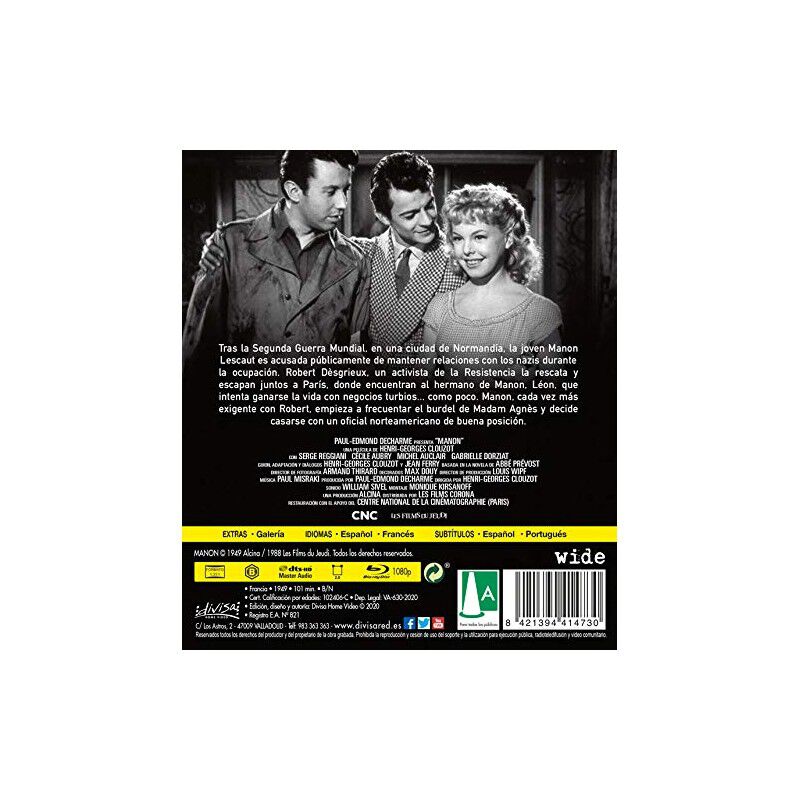 Manon [Blu-ray] image number null